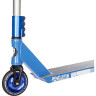 Самокат NOVATRACK CROW 10, 110 мм, синий с серебристым 110A.CROW10.BL24